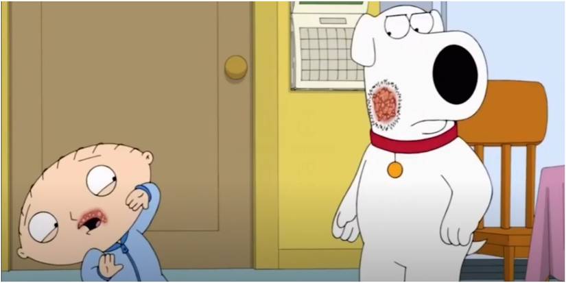 Family Guy Stewie Finds Out He Got Herpes From Brian