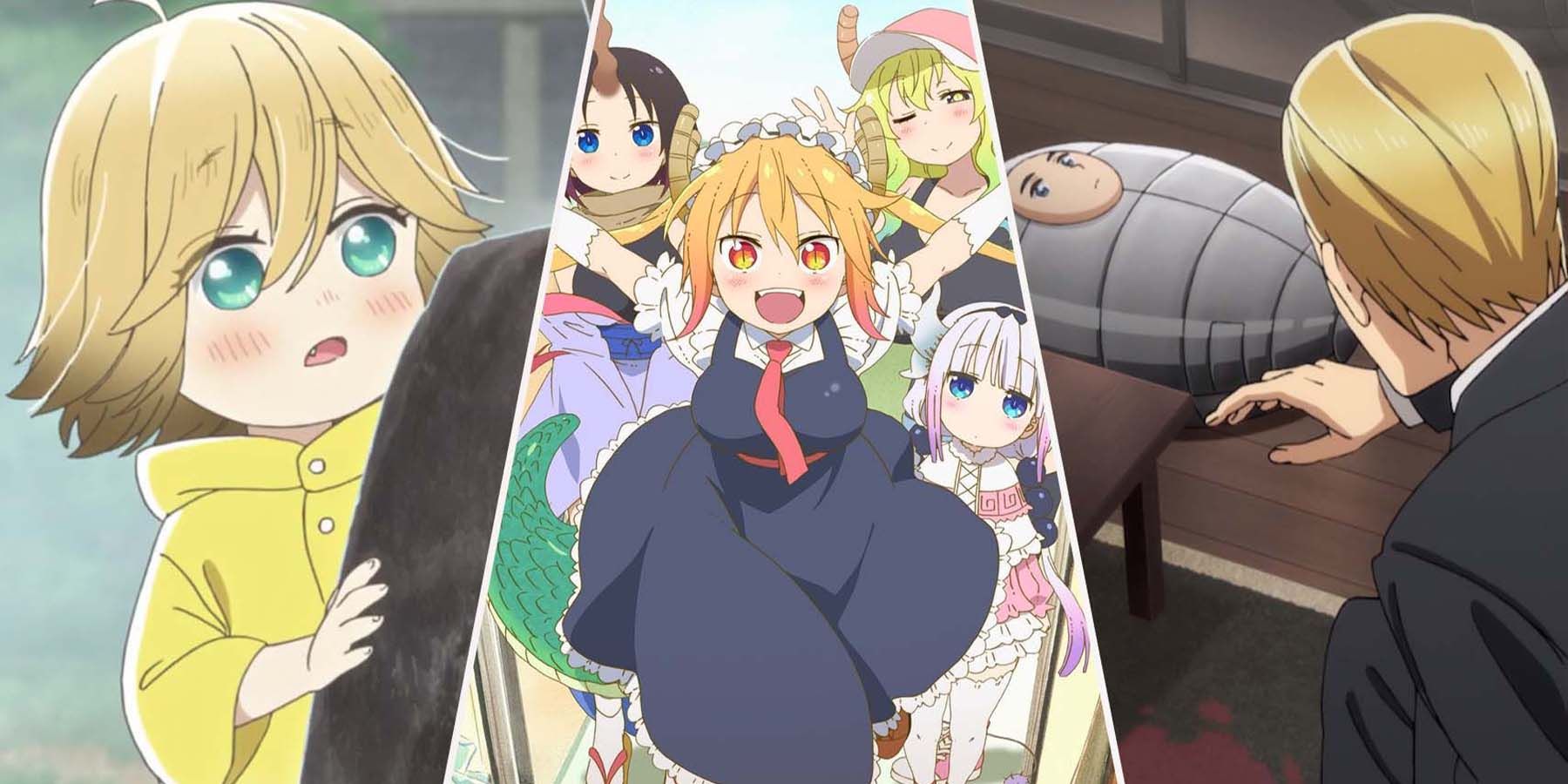 Recomendações de Animes Parecidos com Dragon Maid