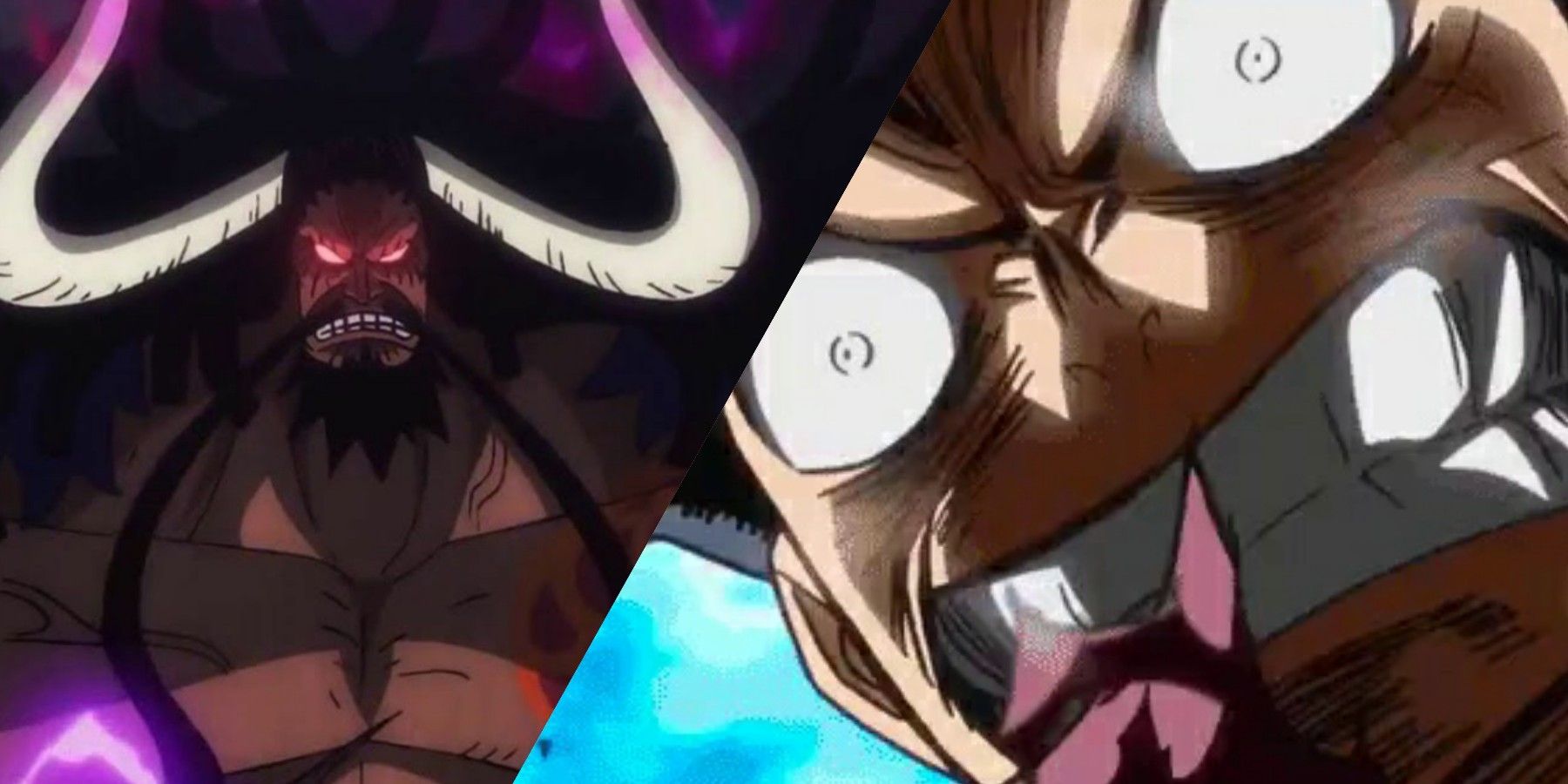 Избранные самые смелые персонажи One Piece Луффи Кайдо