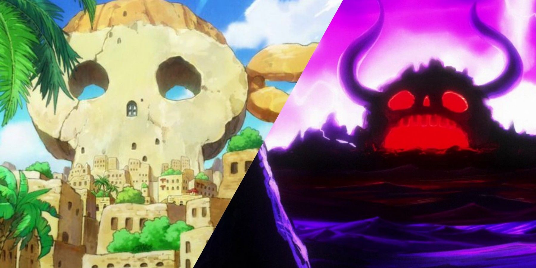 In the world of One Piece, is there a mainland or is it all
