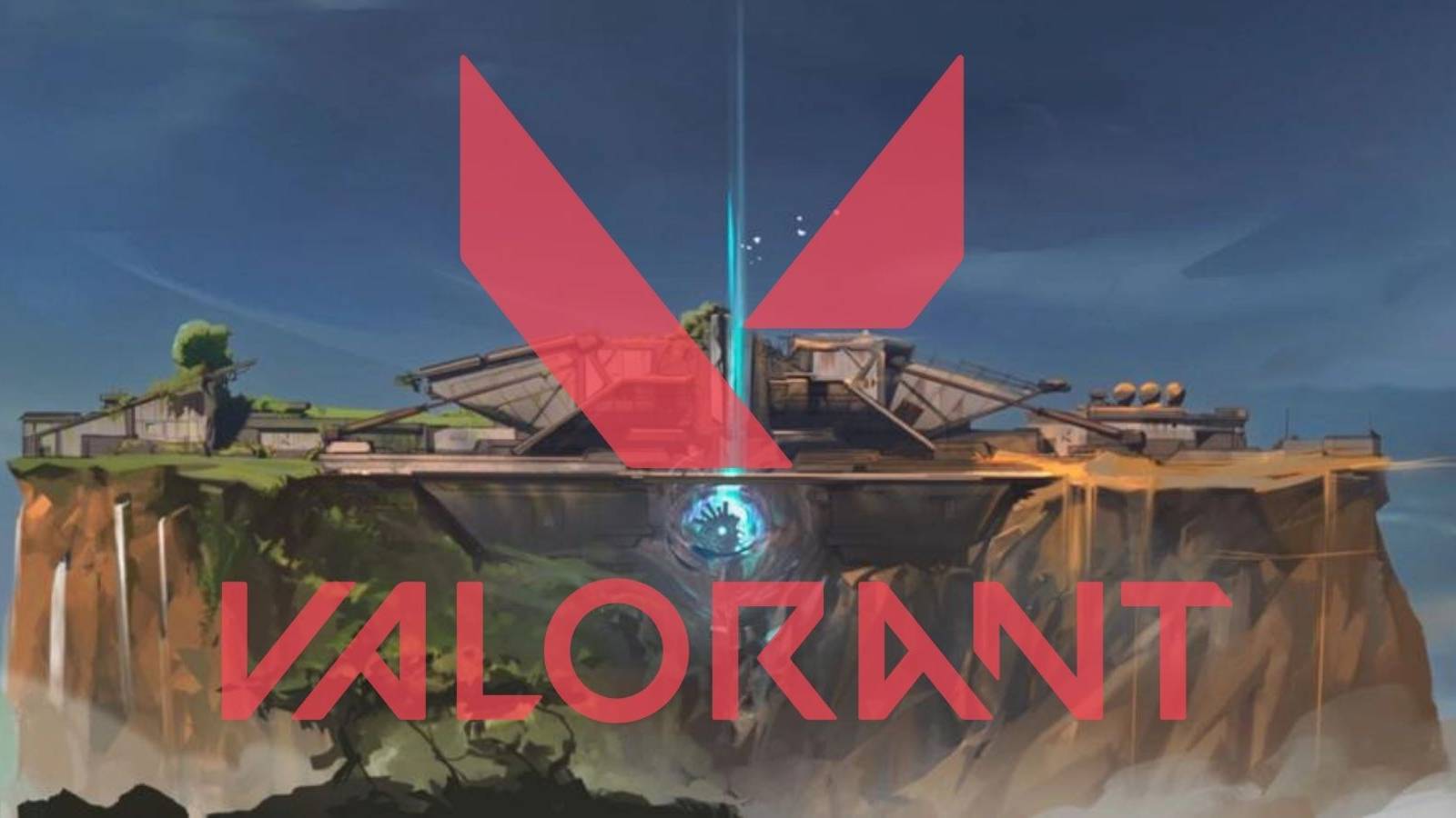 Valorant Fracture Map with Logo