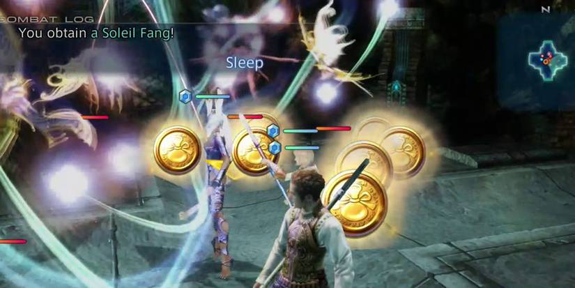 Final Fantasy 12 Zodiac Age Fighting Abysteel foes