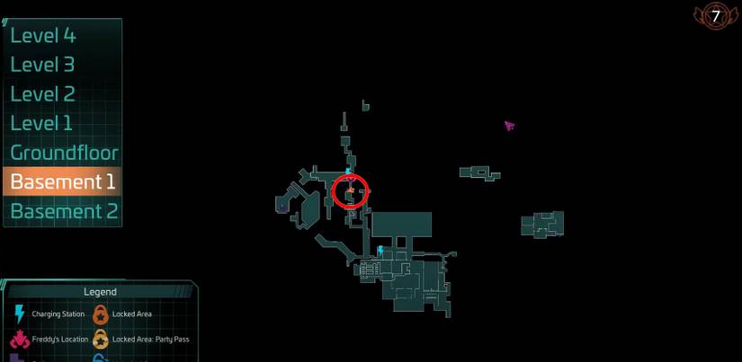 Five Nights At Freddy's Security Breach Secret Location