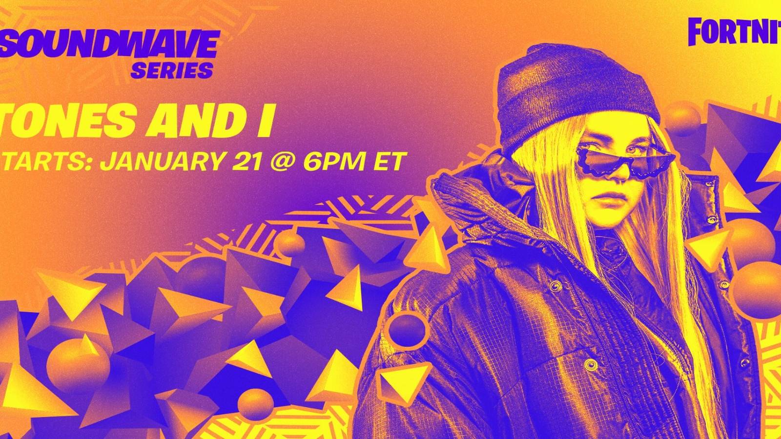 Fortnite Soundwave Series Tones and I Promo Art