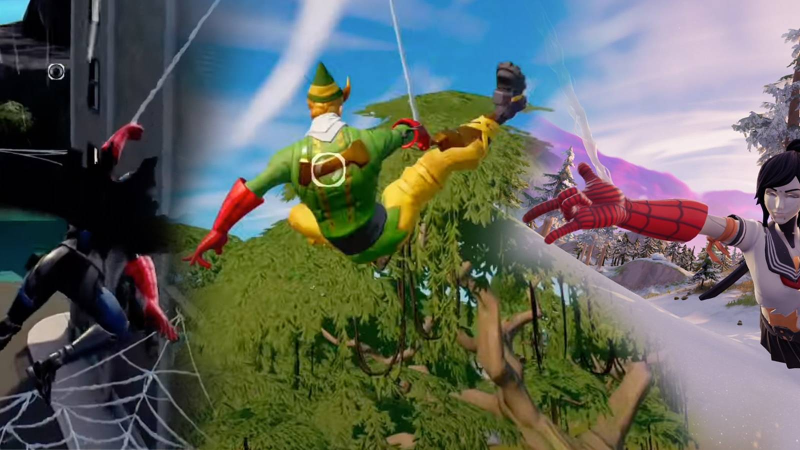 Fortnite Spider Man Webshooters Permanent