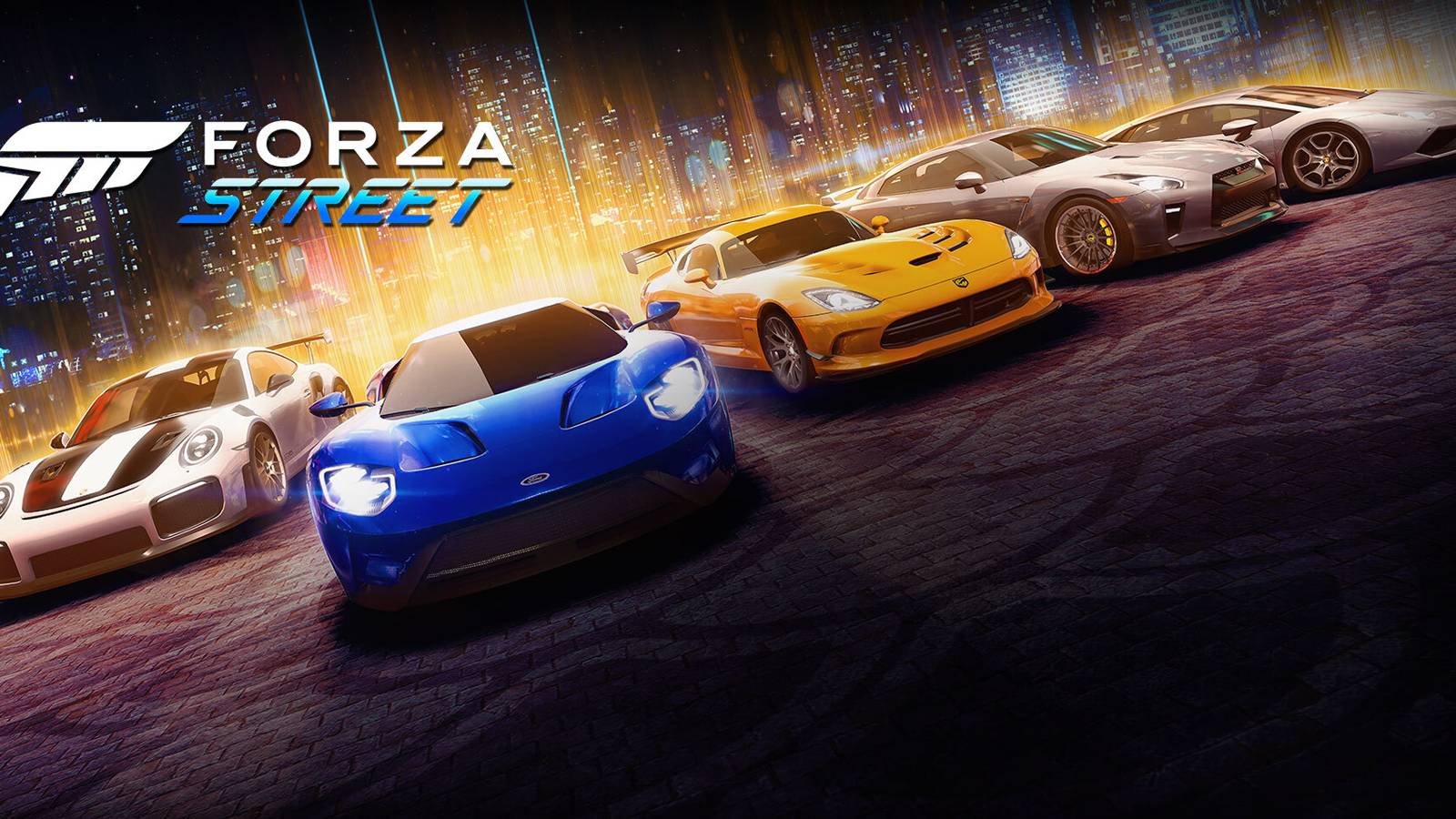Forza Street car lineup