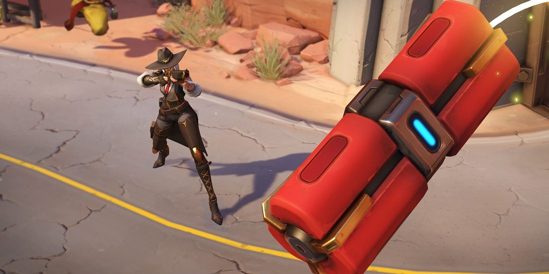Funny Overwatch Video Spotlights Burning Player’s Race To A Health Pack