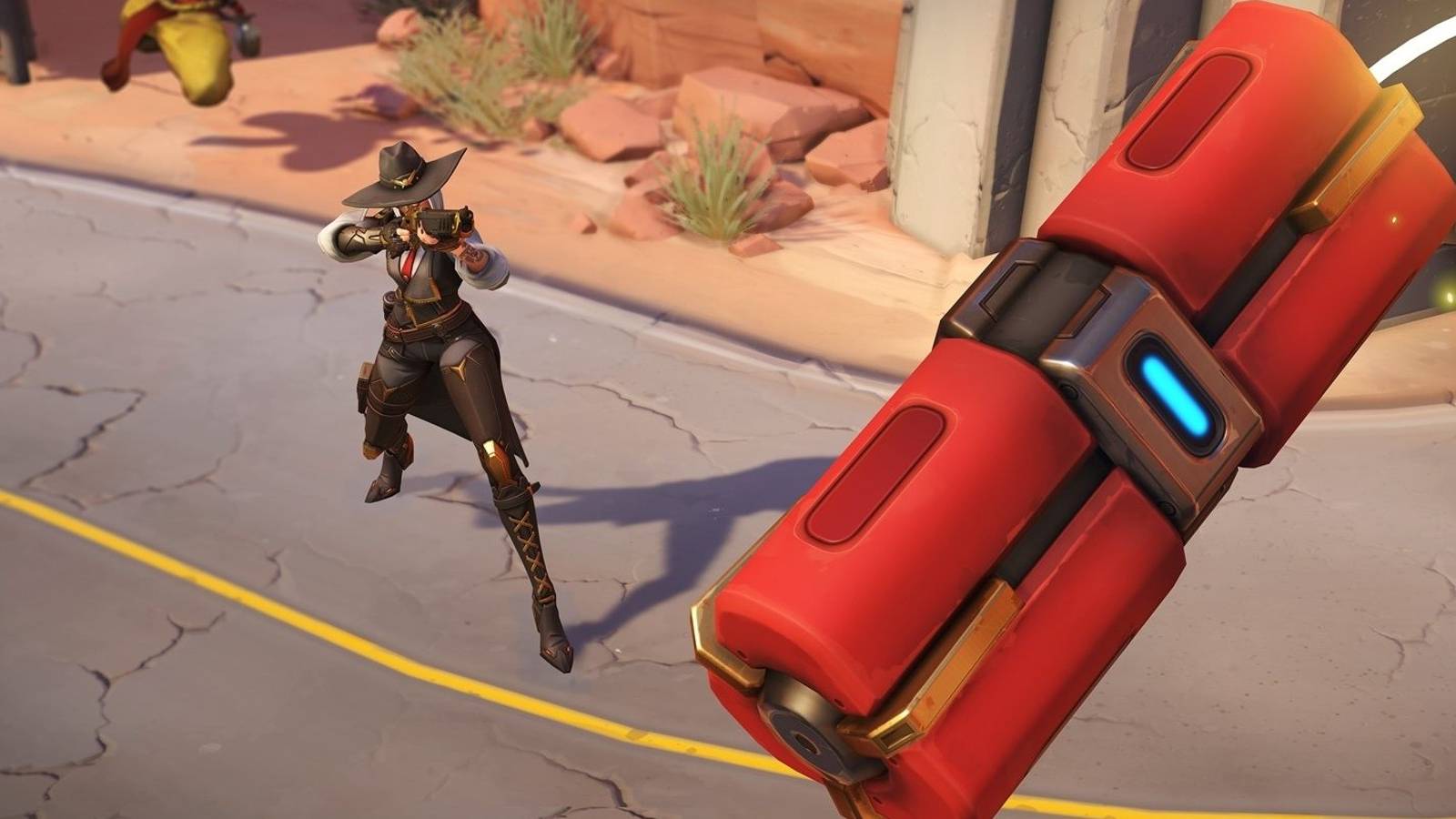 Funny Overwatch Video Spotlights Burning Player’s Race To A Health Pack