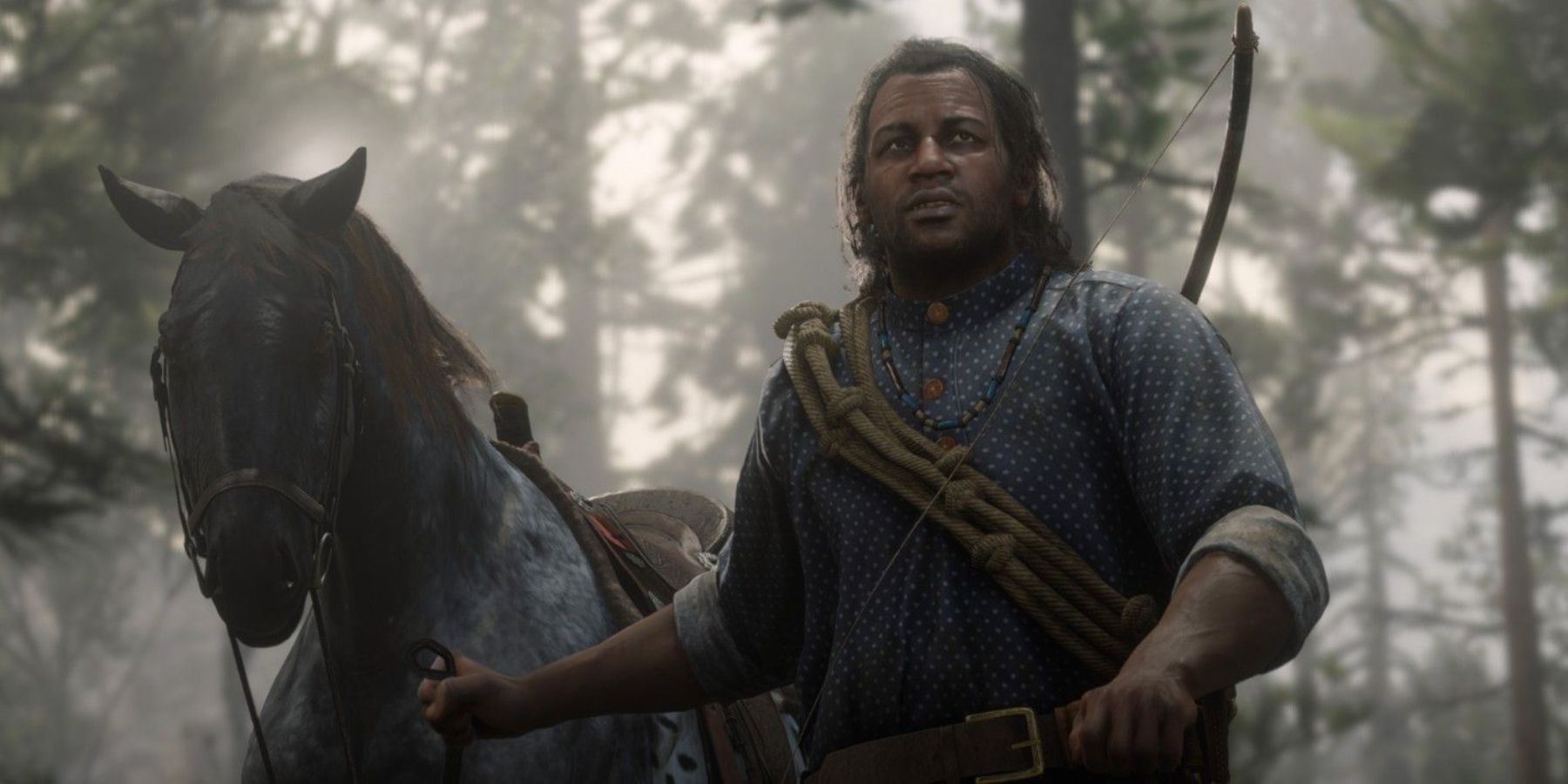 Funny Red Dead Redemption 2 Video Shows Charles Obliviously Crash Face-First Into a Train