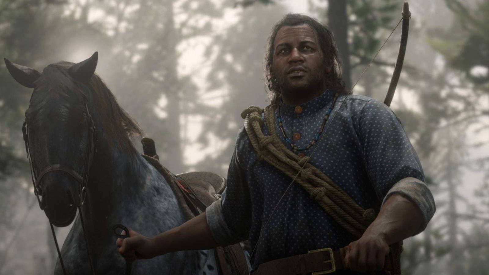 Funny Red Dead Redemption 2 Video Shows Charles Obliviously Crash Face-First Into a Train