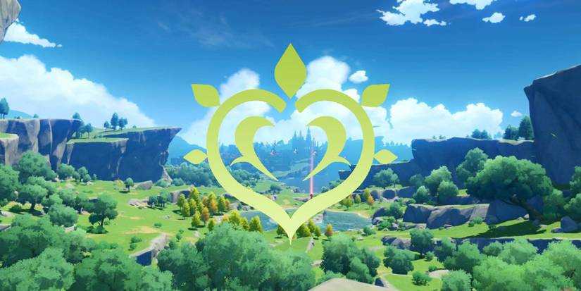 Genshin Impact Dendro element logo