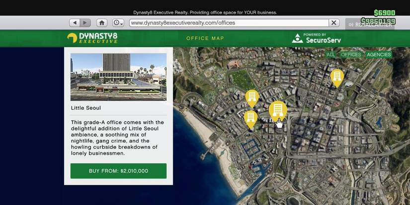 GTA Online Little Seoul Agency Location