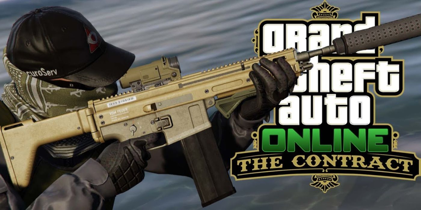 GTA Online The Contract Weapon Art