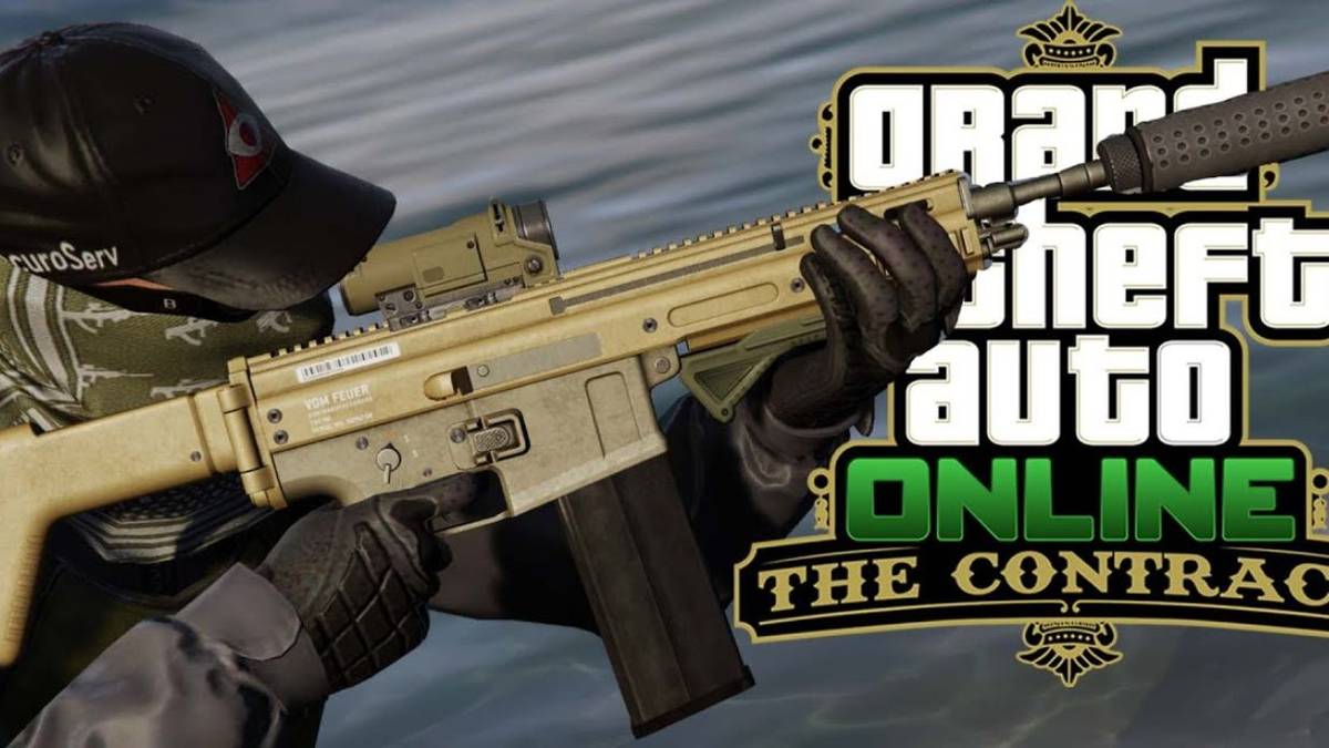 GTA Online The Contract Weapon Art