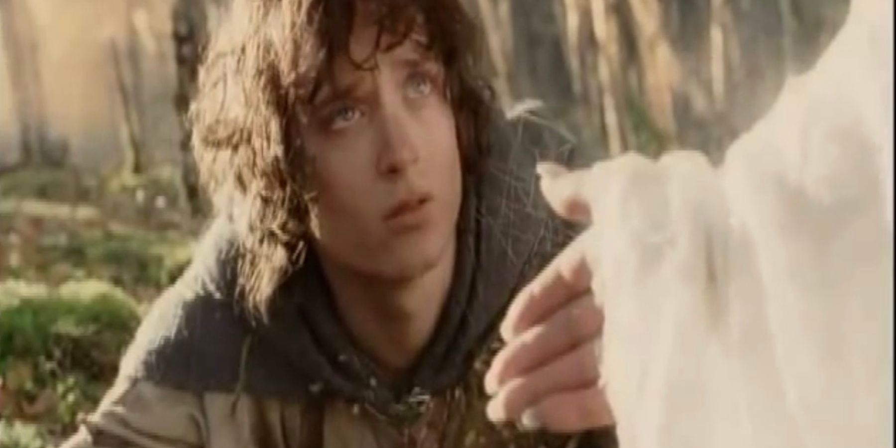 Galadriel helps Frodo