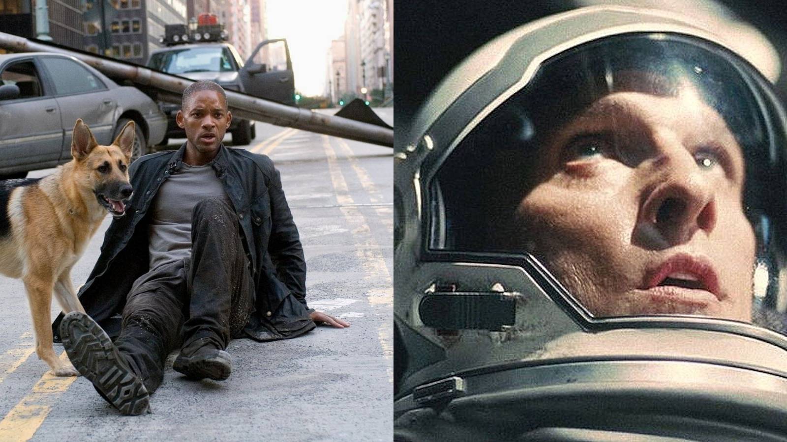 sci-fi alternate endings for I Am Legend and Interstellar 