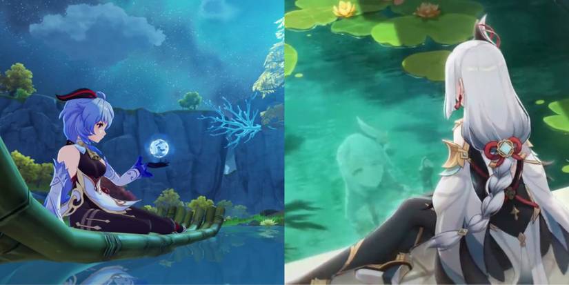 Ganyu and Shenhe from Genshin Impact