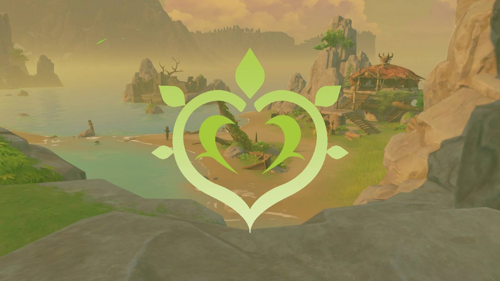 Genshin Impact Dendro logo