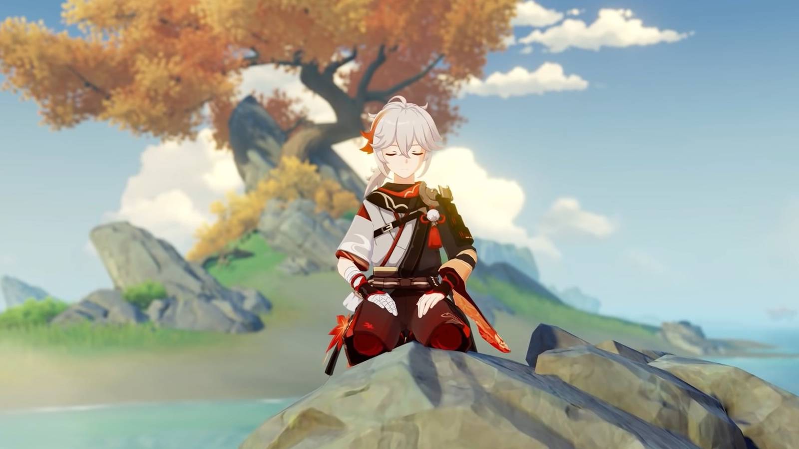 Genshin Impact Anemo character Kazuha