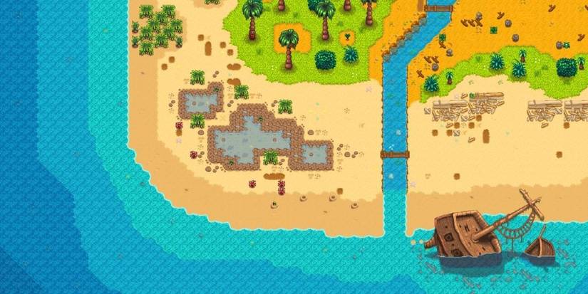 Ginger Island western shore