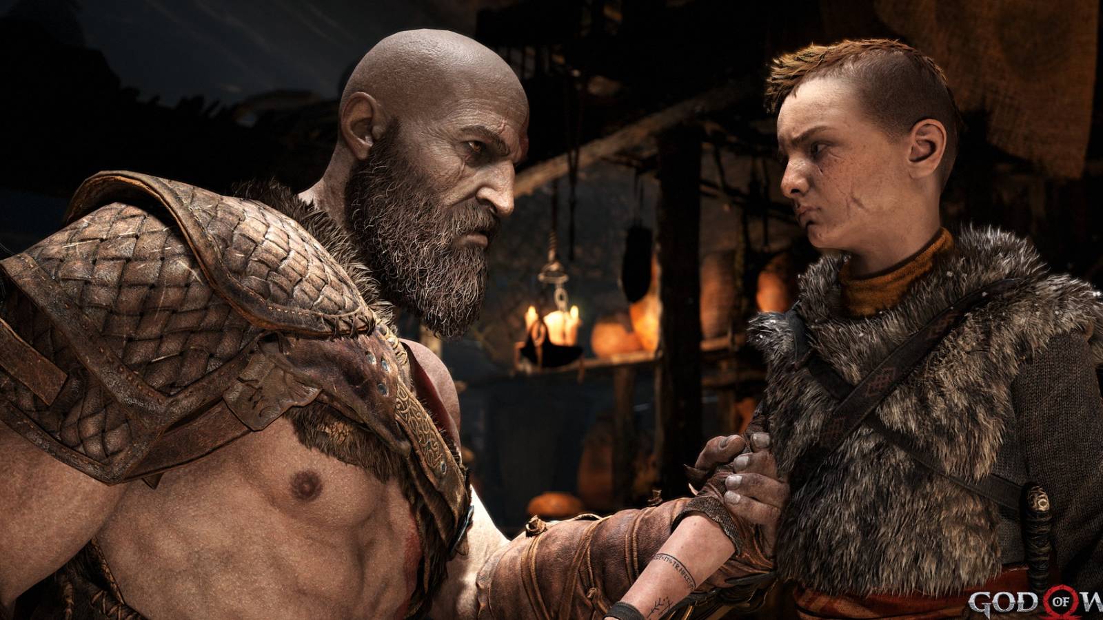 God of War Kratos and Atreus PC screenshot