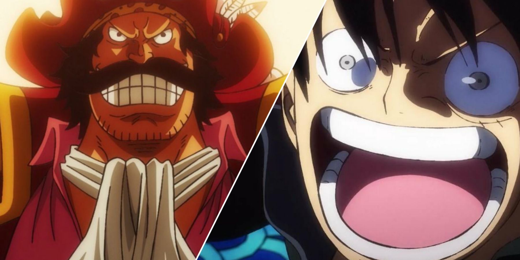 luffy and gol d roger