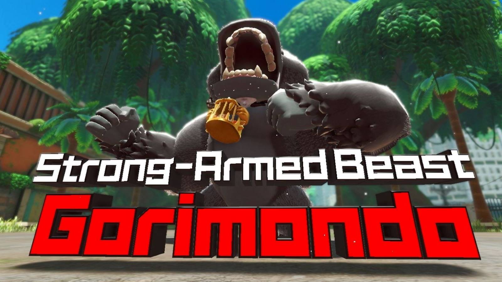 Introduction to the Kirby and the Forgotten Land boss Gorimondo