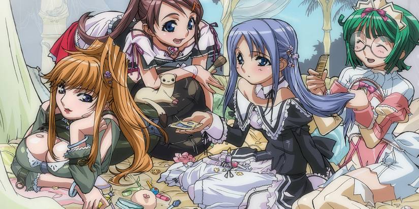 Main characters of Gravion 