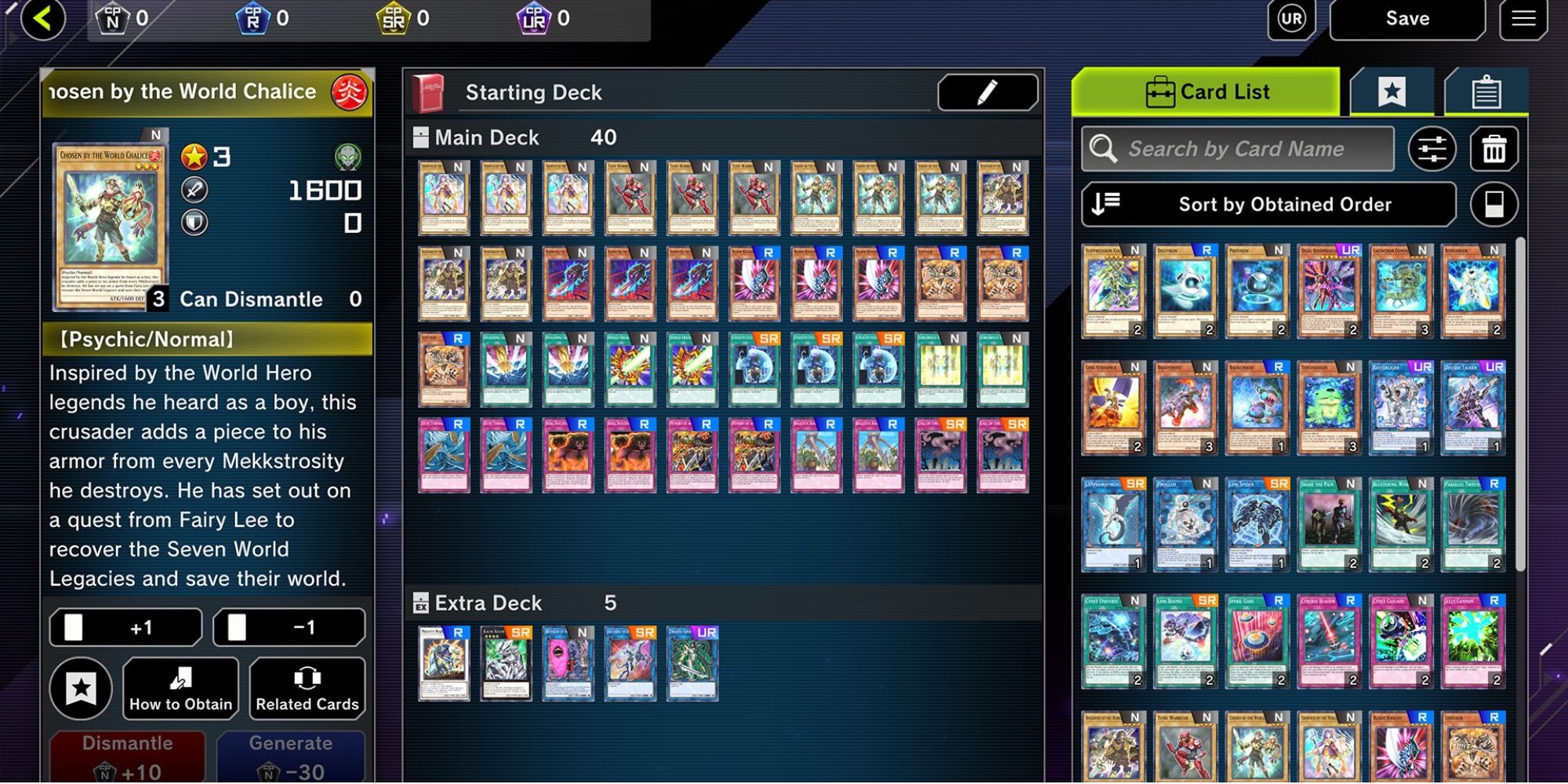 Great PvE Games - Yu-Gi-Oh! Master Duel - Player displays decks of digital cards