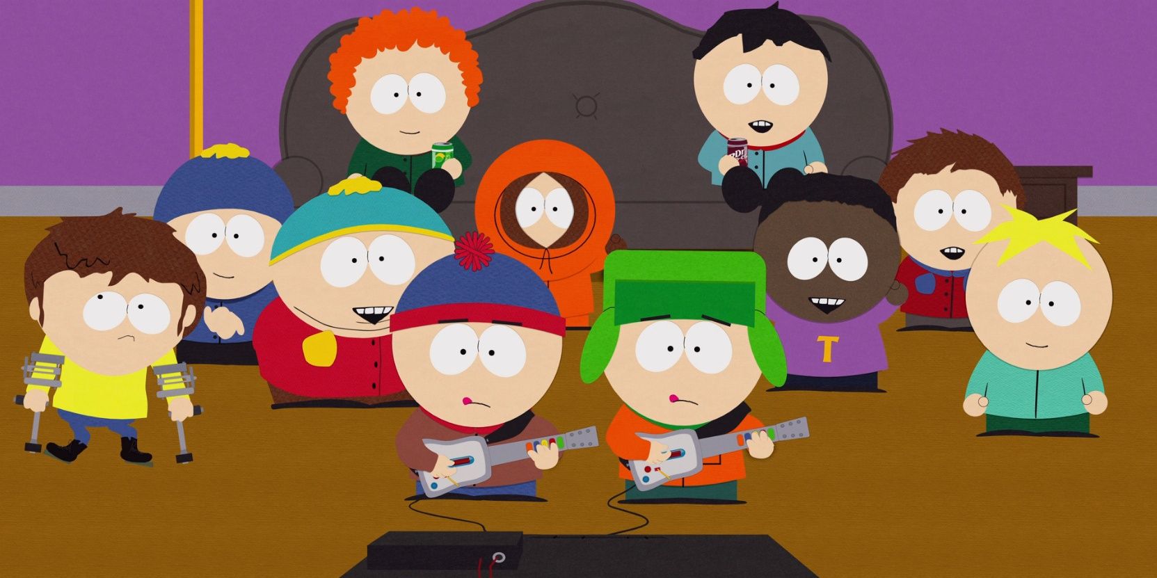 Guitar Queer-O, a South Park episode