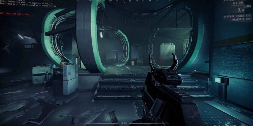 Using the Omneco EXP1 HEL Gun in GTFO