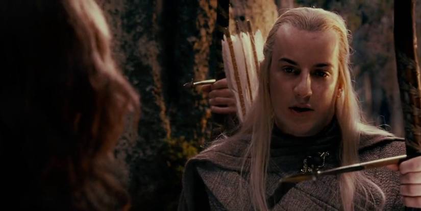 Haldir in between Elven archers