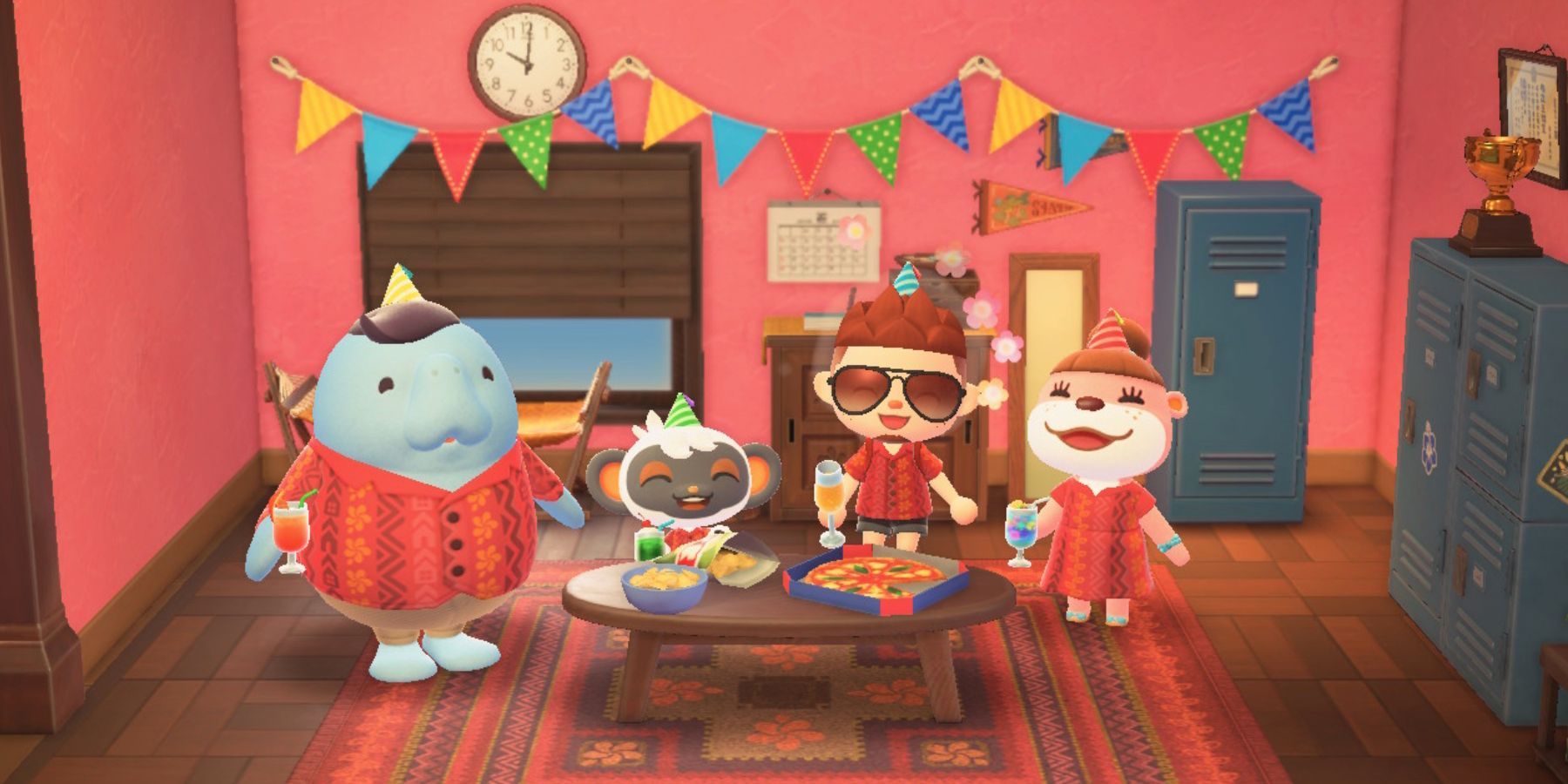 Празднование вехи в Paradise Planning в Animal Crossing Happy Home Paradise