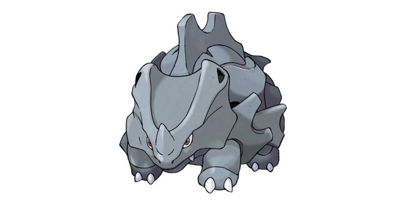 Hard to Find Pokémon in Pokémon GO - Rhyhorn - Rock-type Pokémon