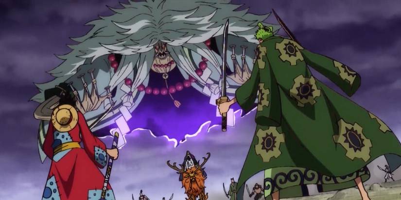 One Piece Hawkins using Straw Man