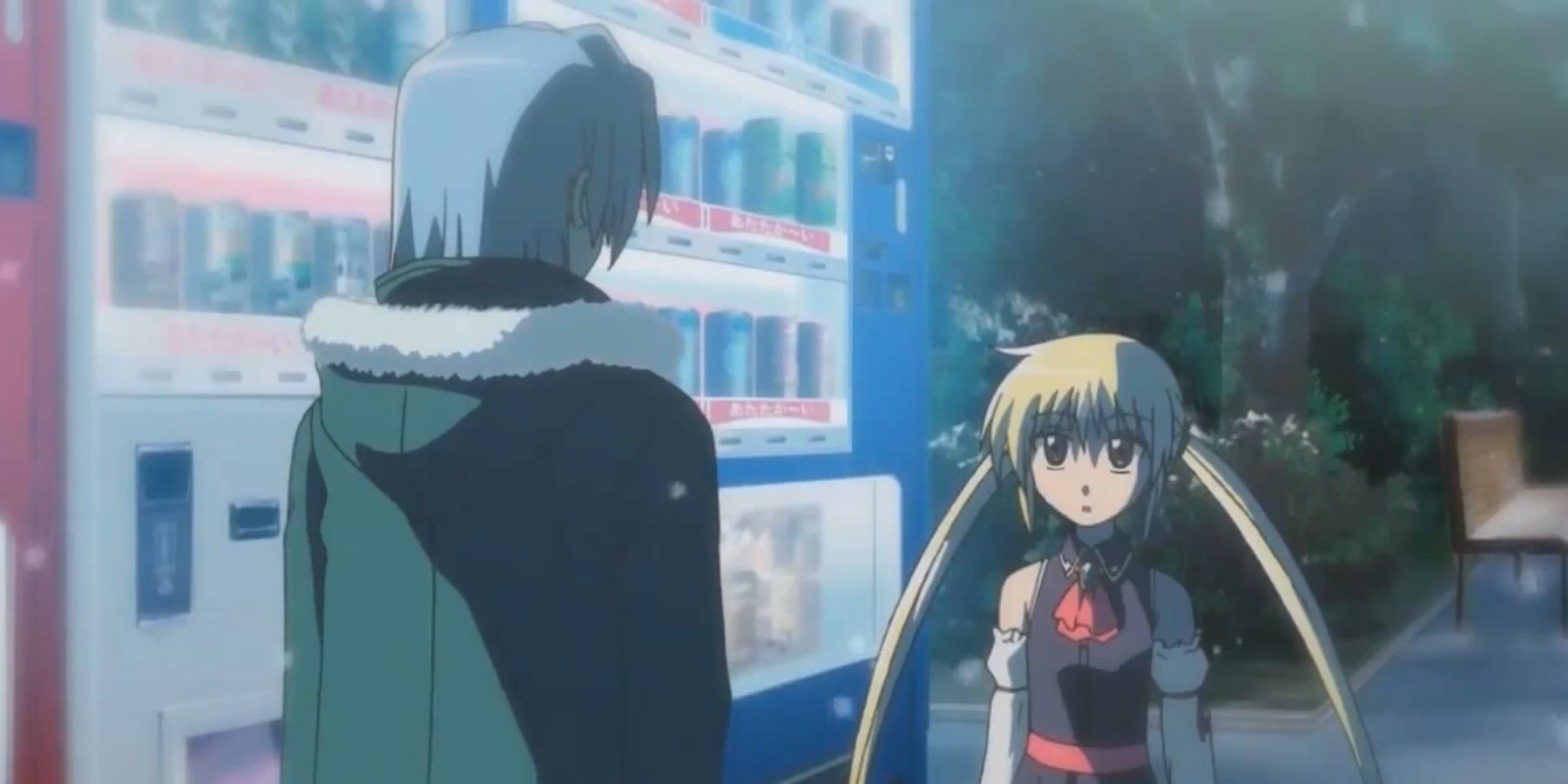 Hayate the Combat Butler Hayate and Nagi meeting for the first time