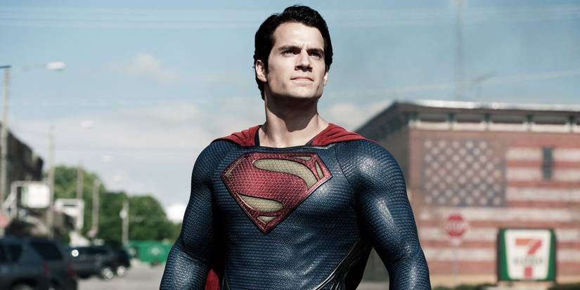 Henry Cavill as Superman in Man of Steel