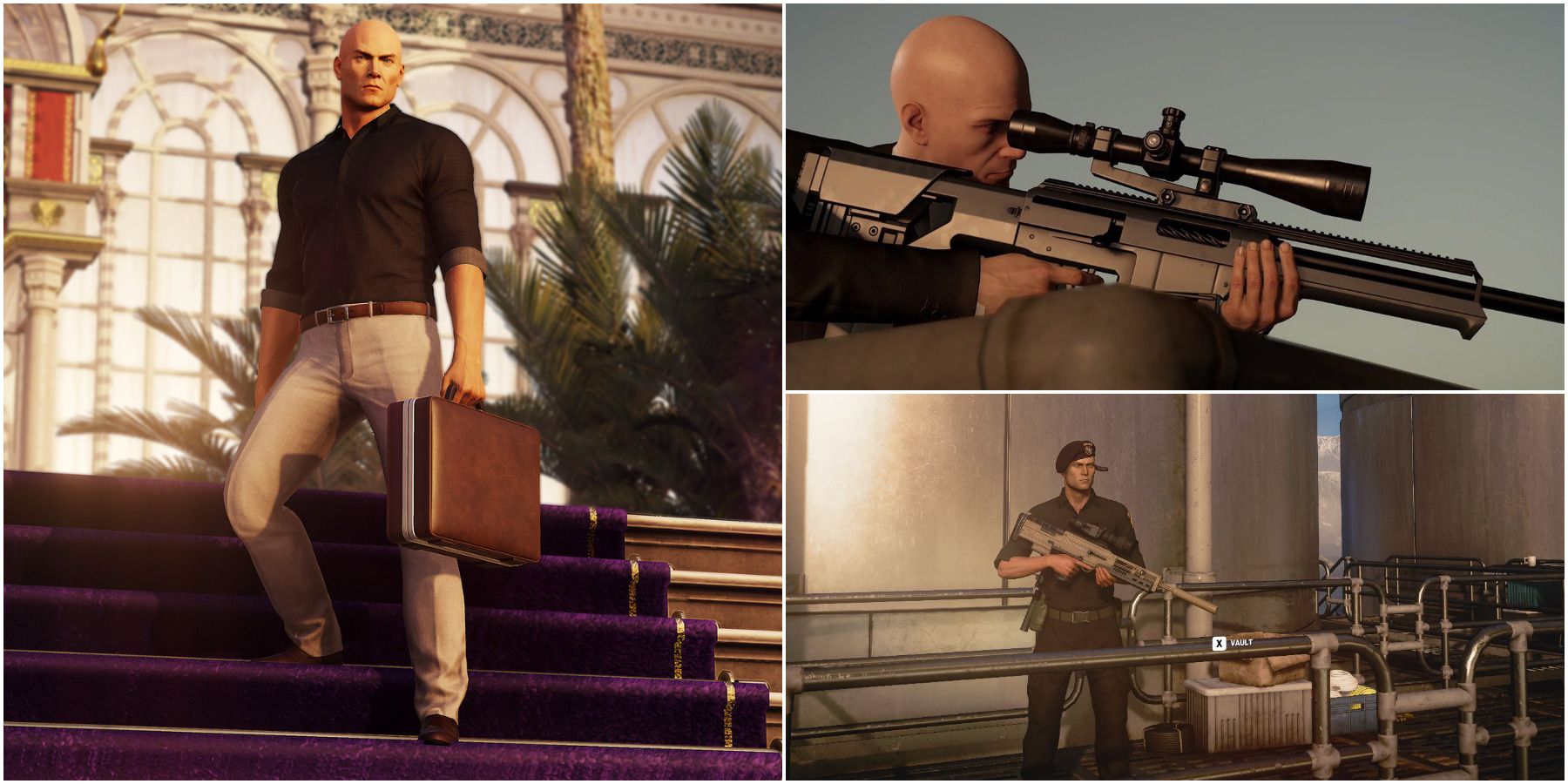 Hitman 2 Best Weapons Cover