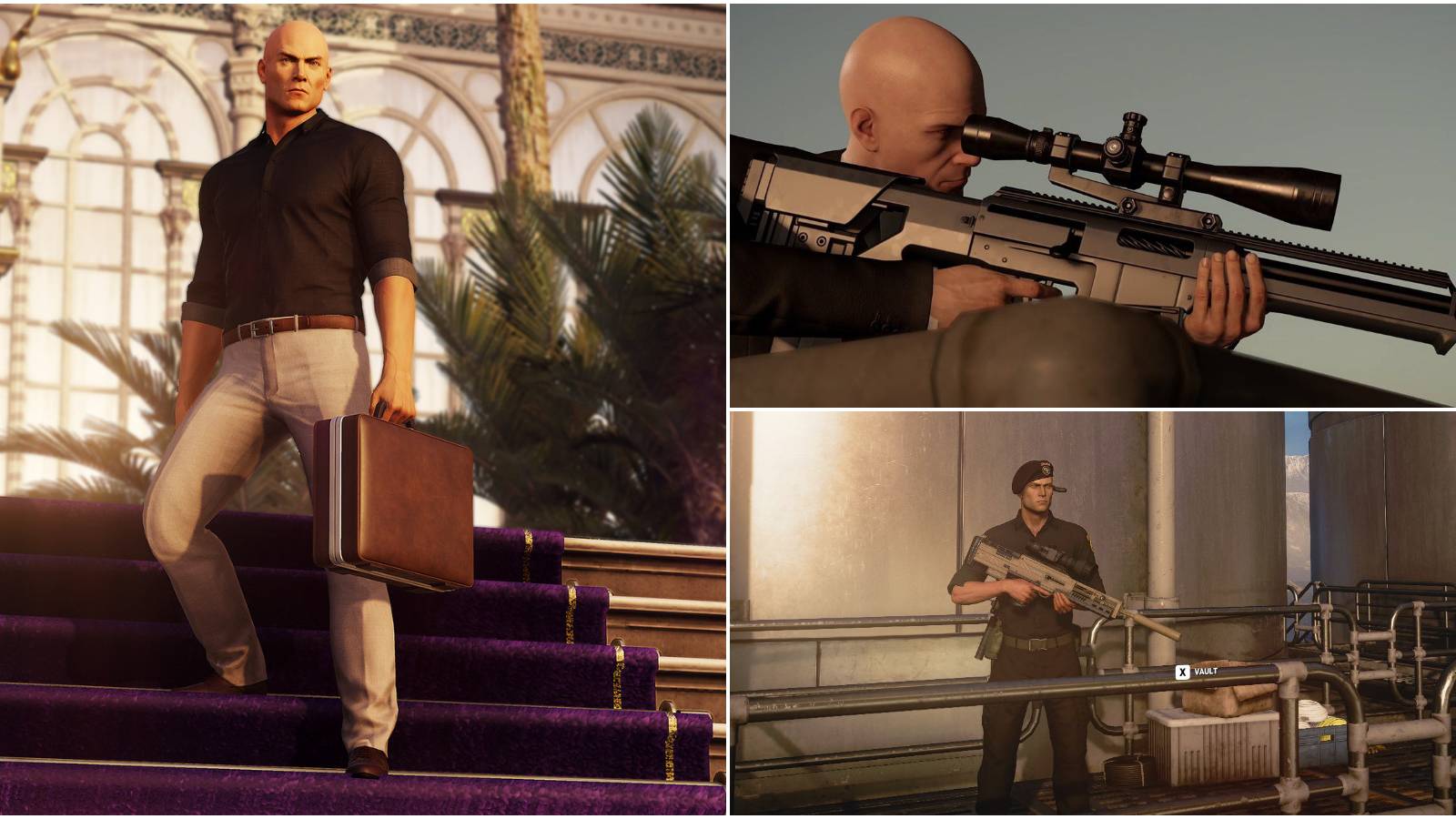 Hitman 2 Best Weapons Cover