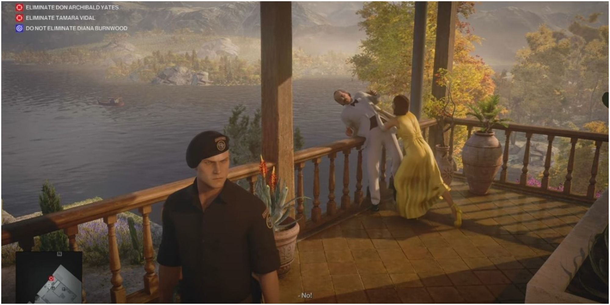 Hitman 3 Don Yates Getting Killed By His Wife