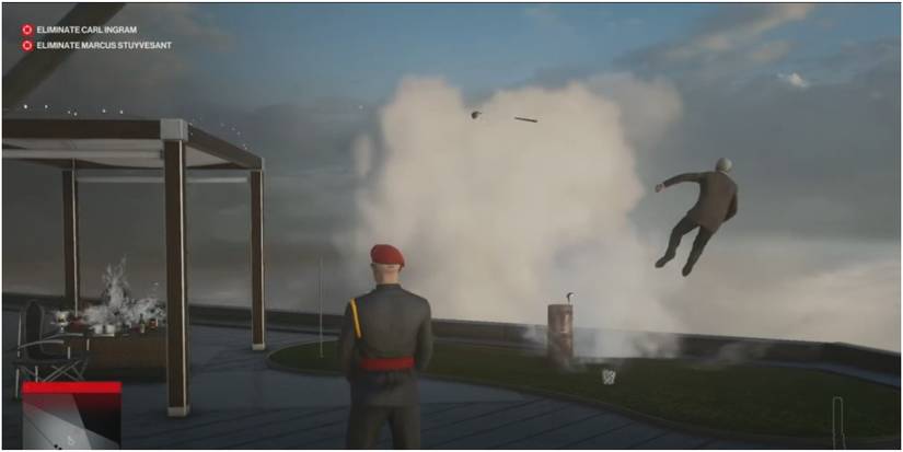 Hitman 3 Killing Carl Ingram With An Exploding Golf Ball