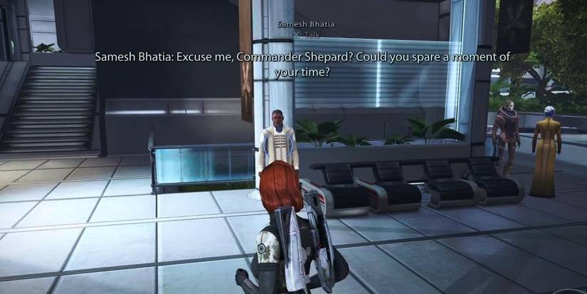 Samesh calls out to Shepard for help in retreiving his wife's body