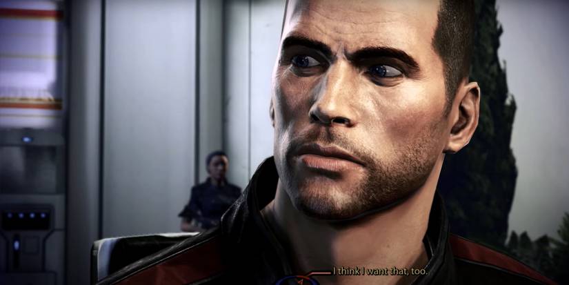 Male Shepard starting romance with Kaidan on Citadel Presidium