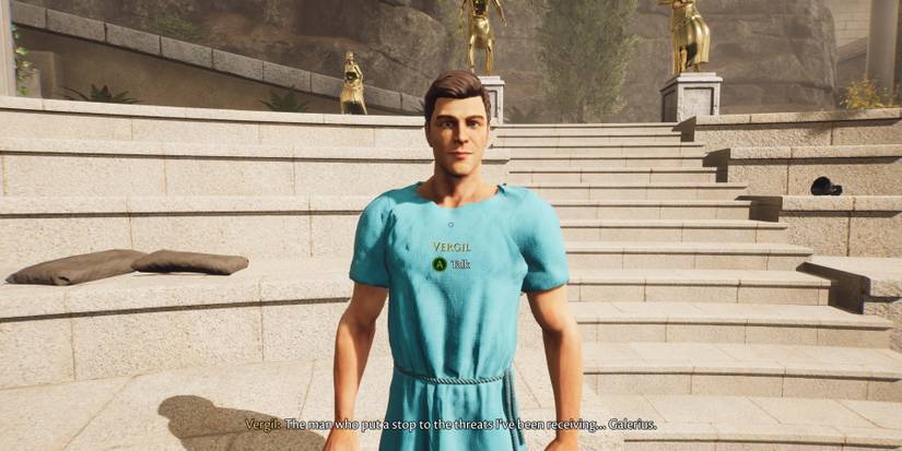 Virgil voting for Galerius at the election