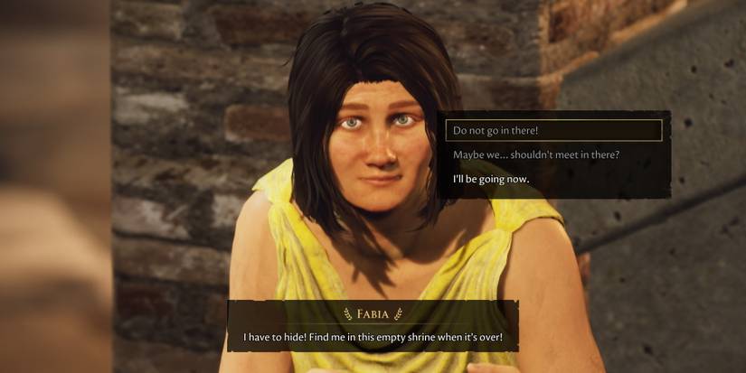 How to Stop the Assassin in The Forgotten City Fabia dialogue