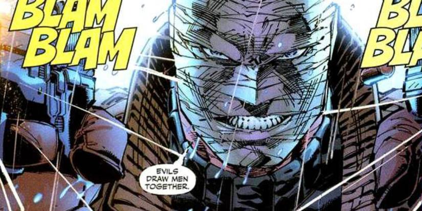 Hush firing his pistols Batman Cropped