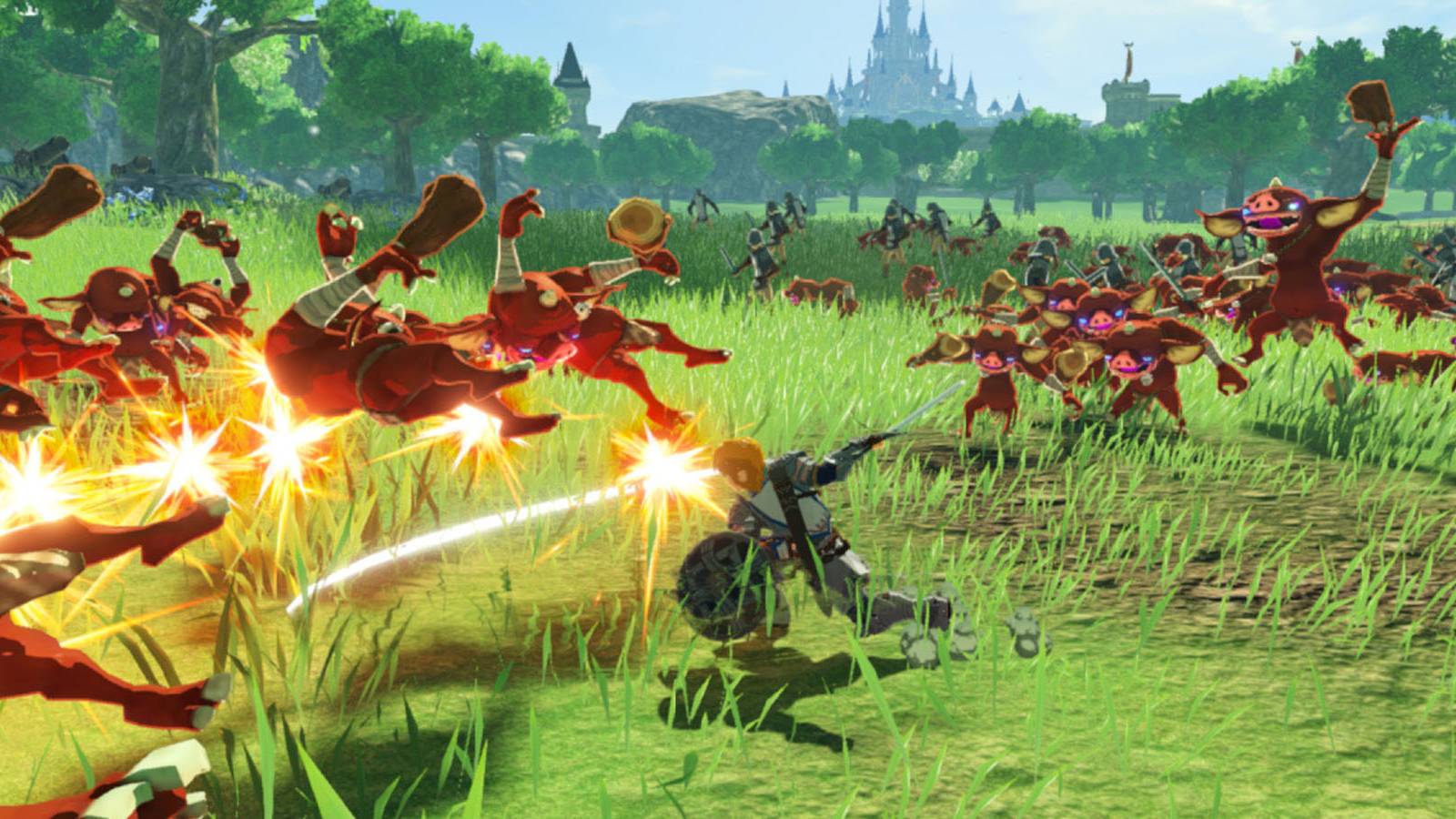 Hyrule Warriors Age of Calamity Grass