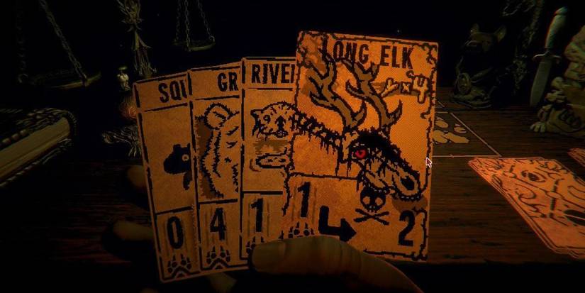 Long Elk Card From Inscryption