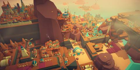 a beach town in Islanders