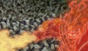 Itachi's susanoo with the Totsuka Blade in Naruto: Shippuden
